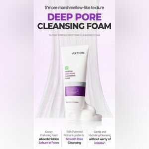 FATION NOSCA9 DEEP PORE CLEANSING FOAM - BRAND NEW in the box!